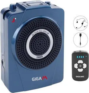 2000DB 40W Portable Loud Voice Amplifier with a Wireless Transmitter