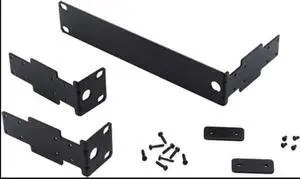 RMU40 Pro Professional Rack Mount Kit, Steel Construction, Black, for WMS40-Pro Wireless Receivers, 19-inch Standard Rack Compatible