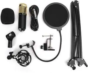 Recording Microphone Suspension Boom Scissor Arm Stand, Microphone Stand with Shock Mount, Heavy Duty Aluminium Alloy Microphone Holder for Live Broadcast, Recording Microphone Suspension Boom Scissor Arm Stand, Microphone Stand with Shock Mount, Heavy Duty Aluminium Alloy Microphone Holder for Live Broadcast,