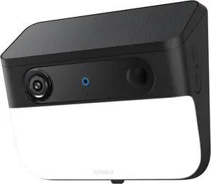 aosu Solar Wall Light Cameras, 3K Security Cameras Wireless Outdoor, Battery Powerd Enhanced AI Detection for Fences & Parking, Easy Setup, Color Night Vision [2.4GHz+Bluetooth]
