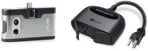 FLIR ONE Gen 3 - Android - Thermal Camera for Smart Phones - with MSX Image Enhancement Technology & Kasa Outdoor Smart Plug, Smart Home Wi-Fi Outlet with 2 Sockets, IP64 Weather Resistance