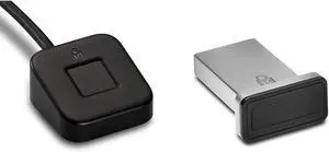 Kensington VeriMark Fingerprint Key Readers - Desktop USB (K62330WW) & IT Key for Windows Hello (K64704WW)