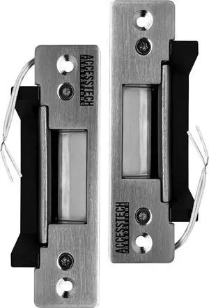 Heavy Duty Electric Strike Door Lock ANSI Standard Access Control System | 2,200+ LBS | Fail-Secure/Fail-Safe Adjustable | 12VDC Input Voltage | AccessTech Innovations | Model: 300