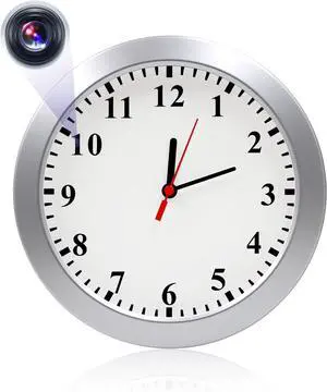 Hidden Camera 1080P HD Video Recorder with Motio Detection Loop Recording Security Nanny Cam Video-Only Camera for Home/Office, No WiFi Function