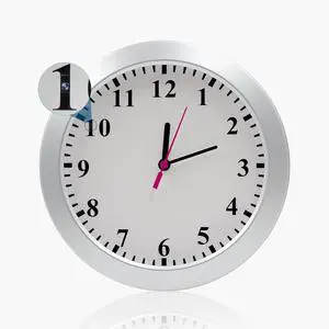 Hidden Camera Wall Clock - FHD Nanny Cam with Motion Detection - Spy Camera for Indoor Office Home Security - No WiFi Function - SD Card Not Included