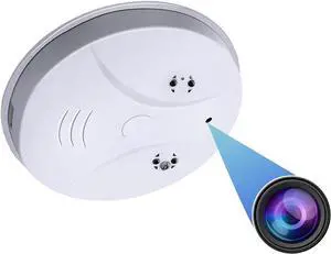Hidden Camera Smoke DetectorIndoor Security Camera for Home Security/Officefor Indoor Home,Business, Baby