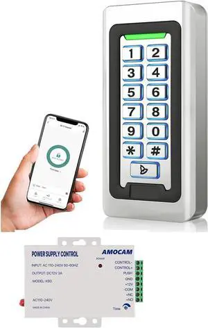 WiFi Access Control Keypad + K80 Power Supply Control Bundles