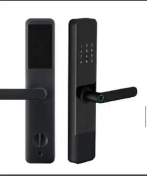 Fingerprint Smart Door Lock with Keypad, RFID Card Unlock, Anti-Lock Button, WiFi App Control (Optional), USB Emergency Power, Mechanical Key Backup  Keyless Entry Digital Lock for Home