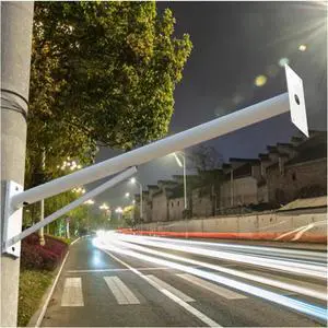 6-6.6ft Weatherproof Security Camera Pole - Heavy-Duty Wall-Mounted Bracket for Outdoor Surveillance, Perfect for Schools & Gas Stations (Light Grey, 1m-3.3ft) 6-6.6ft Weatherproof Security Camera Pole - Heavy-Duty Wall-Mounted Bracket for Outdoor Surveillance, Perfect for Schools & Gas Stations (Light Grey, 1m-3.3ft)