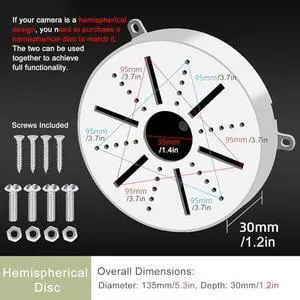 Heavy-Duty Ceiling Mount Bracket, Universal Adjustable/Retractable Pole for Outdoor Wall Installation, Weatherproof Silver (39-79in / 100-200cm) - Durable & Versatile Mounting Solution