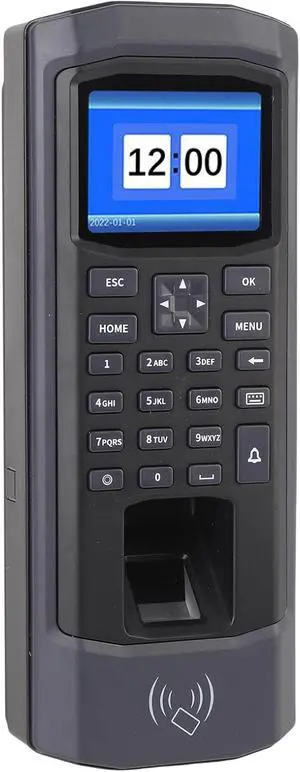 Fingerprint Time Attendance Machine, Time Clocks for Employees Small Business, Fingerprint Biometric Time Clock, Access Control System Password Employee Time Clock