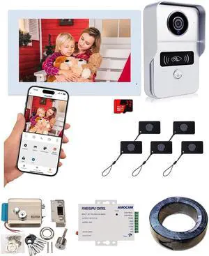 Video Doorbell Intercom Door Phone System for Home Villa Apartment