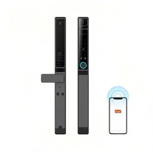 Tuya Palm Vein Smart Lock & 3D Facial Recognition,Keyless Entry Door Lock, 11 Unlock Methods (Palm/Face/Fingerprint/Card/APP Etc)