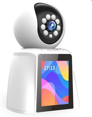 E3P Smart Wireless PTZ Security Camera - 3MP HD, Smart Detection, Night Vision, Two-Way Audio, Ideal for Baby/Elderly/Pet (128)