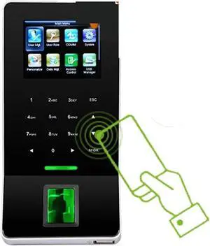 Time Clock, Time Clock,Biometric Fingerprint Access Control System Time Recording Time Attendance Machine Smart Door Access Control