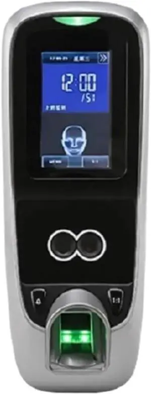 Time Clock, Time Clock,Face & Fingerprint Time Attendance Access Control Machine 3" Screen Face Recognition Teminal