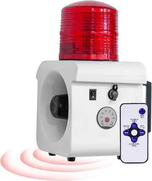 Motion Sensor Alarm Siren Portable Rechargeable 120dB Motion Detector Emergency Siren with Strobe Light for Industry Warehouse AC100-240V SLA-800BW Motion Sensor Alarm Siren Portable Rechargeable 120dB Motion Detector Emergency Siren with Strobe Light for Industry Warehouse AC100-240V SLA-800BW