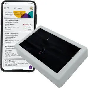 Ariadne People Counter - Wireless 2.4GHz Wi-Fi Visitor Counter with in & Out Detection for Retail Traffic Analytics | Works with iPhone & Android App Ariadne People Counter - Wireless 2.4GHz Wi-Fi Visitor Counter with in & Out Detection for Retail Traffic Analytics | Works with iPhone & Android App