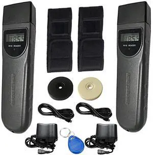 MENGQI-CONTROL 2pcs Guard Tour Patrol System with 30pcs Site Checkpoint LCD Screen RFID Inductive Security Patrol Wand 5 Guard ID Tag Easy Use Software MENGQI-CONTROL 2pcs Guard Tour Patrol System with 30pcs Site Checkpoint LCD Screen RFID Inductive Security Patrol Wand 5 Guard ID Tag Easy Use Software