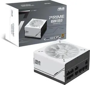 ASUS Prime 850W Gold (850 Watt, ATX 3.0 Compatible, Fully Modular Power Supply, 80+ Gold Certified, Dual Ball Bearings, Two Color Options in One, 8-Year Warranty) ASUS Prime 850W Gold (850 Watt, ATX 3.0 Compatible, Fully Modular Power Supply, 80+ Gold Certified, Dual Ball Bearings, Two Color Options in One, 8-Year Warranty)
