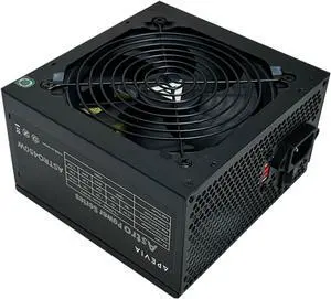 APEVIA ASTRO450W Astro 450W ATX Power Supply with Auto-Thermally Controlled 120mm Fan, 115/230V Switch, All Protections