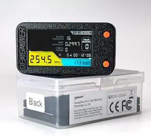 NerdMiner V2 Pro 250KH/s T-Display S3 Bitcoin Solo Lottery Miner  Low Power Consumption, WiFi, USB-C - Edition, 3.125 BTC Winning Potential  Ideal for Home Mining (Black)