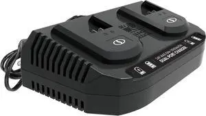 Snow Joe Docking Station Battery Charger, Dual Port Quick Charge for 24V IONMAX Lithium Ion Batteries - Electric Power Charging Machine for Yard Tools, 24VCHRG-DPC Snow Joe Docking Station Battery Charger, Dual Port Quick Charge for 24V IONMAX Lithium Ion Batteries - Electric Power Charging Machine for Yard Tools, 24VCHRG-DPC