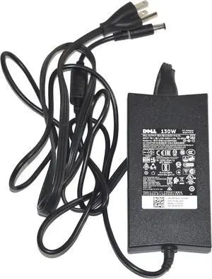 Dell 130-Watt 3-Prong AC Adapter with 6 ft Power Cord
