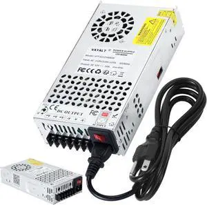 VAYALT DC 12V 50A 600W Switching Power Supply, 110V/220V AC to DC Converter, Universal Regulated Switching,12V Power Supply for CCTV Camera System,3D Printer,Led Strip,Computer Project