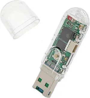 New NerdMiner V2 USB Bitcoin Miner - 300KH/s 3W Solo Lottery Miner with WiFi, Win 3.125 BTC Block Reward - Plug & Play USB-A Crypto Mining Dongle