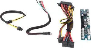 300W PC Power Supply Module, DC 12V Input Power Module for Mini - ITX and 1U Case, with 24Pin ATX, AUX and SATA Cables, Compact PSU for HTPC POS and Mining Machines 300W PC Power Supply Module, DC 12V Input Power Module for Mini - ITX and 1U Case, with 24Pin ATX, AUX and SATA Cables, Compact PSU for HTPC POS and Mining Machines