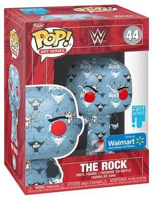 Funko POP! Artist Series: WWE - The Rock #44 w/Case ( Walmart Exclusive Edition) Funko POP! Artist Series: WWE - The Rock #44 w/Case ( Walmart Exclusive Edition)