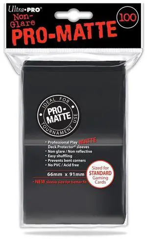 Deck Protector: PRO: Matte Black (100)