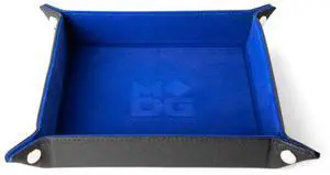 Velvet Folding Dice Tray with Leather Backing Velvet Folding Dice Tray with Leather Backing