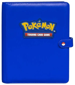 Binder: 4-Pocket: Pokmon: Premium Snap Binder: Blue