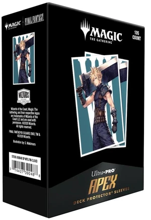 Deck Protector: Apex: Magic the Gathering: Final Fantasy: Cloud, Ex-SOLDIER (105)