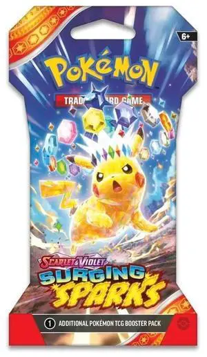 Surging Sparks Sleeved Booster Pack - SV08 Surging Sparks Sleeved Booster Pack - SV08