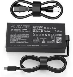 180W ADP-180TB K Charger fit for Asus ROG Zephyrus G14 2024 GA403 GA403U GA403UV GA403UI GA403UU Gaming Laptop Adapter 20v 9a (Rectangle) 180W ADP-180TB K Charger fit for Asus ROG Zephyrus G14 2024 GA403 GA403U GA403UV GA403UI GA403UU Gaming Laptop Adapter 20v 9a (Rectangle)