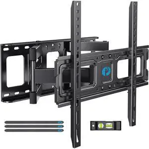 Mount FTV Full Motion TV Mount for 26-70 inch TVs with Swivel Tilt Extension Leveling Hold up to 99lbs, Max 400x400mm & 8-16" Wood Stud