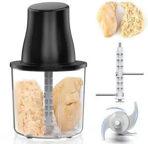 Electric Chicken Breast Shredder Twist Machine Automatic Meat Shredder Tool for Home Restaurant Use ,Black
5 stars out of 1 review Electric Chicken Breast Shredder Twist Machine Automatic Meat Shredder Tool for Home Restaurant Use ,Black
5 stars out of 1 review