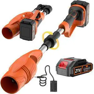 BlueFire Cordless Leaf Blower for Makita 21V, 150MPH Brushless Motor, Folding & Compact Design (Makita Battery Compatible)