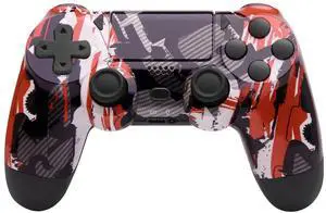 Wireless Controller Compatible for PS4, Remote Control Compatible with Playstation 4/PS4 Slim/PS4 Pro/Windows PC