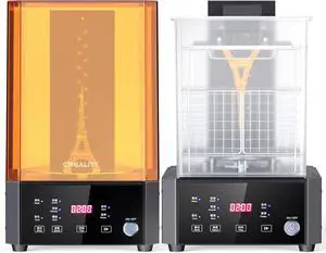 Creality Wash and Cure Station UW-01 2 in 1 Machine Resin 3D Printer UV Curing Rotary Box Bucket for LCD/DLP/SLA Washing Size 7.48x6.06x7.87 inches Creality Wash and Cure Station UW-01 2 in 1 Machine Resin 3D Printer UV Curing Rotary Box Bucket for LCD/DLP/SLA Washing Size 7.48x6.06x7.87 inches
