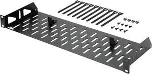 Tecmojo 1U Rack Shelf,19 inch Width 6 inch Depth,Rack Mount Shelf with Anti-Slip Stops,Server Rack Shelf and Network Shelf for 19 in Equipments, 55lbs Capacity of Vented 1U Shelf,Black,No Lip Tecmojo 1U Rack Shelf,19 inch Width 6 inch Depth,Rack Mount Shelf with Anti-Slip Stops,Server Rack Shelf and Network Shelf for 19 in Equipments, 55lbs Capacity of Vented 1U Shelf,Black,No Lip