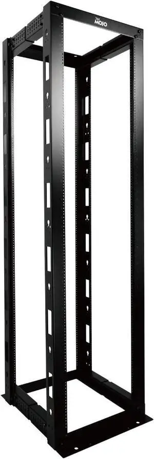 Tecmojo 45U 4-Post Open Frame Server Rack, Adjustable Depth 23.6 inch-39.3 inch 19" Network, Server, AV, Data & IT Equipment, Telecom & Patch Panel Mount, 3450 lbs Capacity, Black,Tapped Hole Tecmojo 45U 4-Post Open Frame Server Rack, Adjustable Depth 23.6 inch-39.3 inch 19" Network, Server, AV, Data & IT Equipment, Telecom & Patch Panel Mount, 3450 lbs Capacity, Black,Tapped Hole