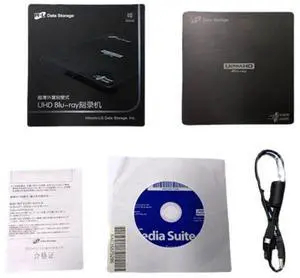 External 4K UHD Blu-ray Burner BP60NB10 Portable BD/DVD/CD Optical Drive for Laptop / Desktop External 4K UHD Blu-ray Burner BP60NB10 Portable BD/DVD/CD Optical Drive for Laptop / Desktop