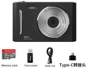M26 5K HD Portable Digital Camera CCD Style, Kids & Student Camera, Ideal Childrens Day Gift black 32G memory card M26 5K HD Portable Digital Camera CCD Style, Kids & Student Camera, Ideal Childrens Day Gift black 32G memory card