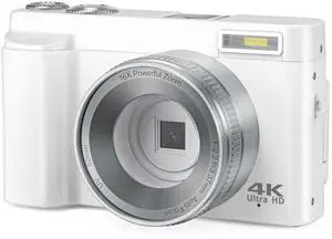 High-Pixel HD Mirrorless Camera Lightweight Digital Camera for Outdoor, Home & Student Photographers, Travel Friendly white 64G memory card High-Pixel HD Mirrorless Camera Lightweight Digital Camera for Outdoor, Home & Student Photographers, Travel Friendly white 64G memory card