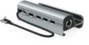 Steam Deck Dock Docking Station with USB-C Hub, Stand & Expansion Ports HC-86B Gray Steam Deck Dock Docking Station with USB-C Hub, Stand & Expansion Ports HC-86B Gray