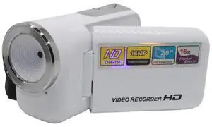 HD Digital Camcorder Portable Video Recorder for Home Use, Daily Life Recording DV Camera white +32G memory card HD Digital Camcorder Portable Video Recorder for Home Use, Daily Life Recording DV Camera white +32G memory card